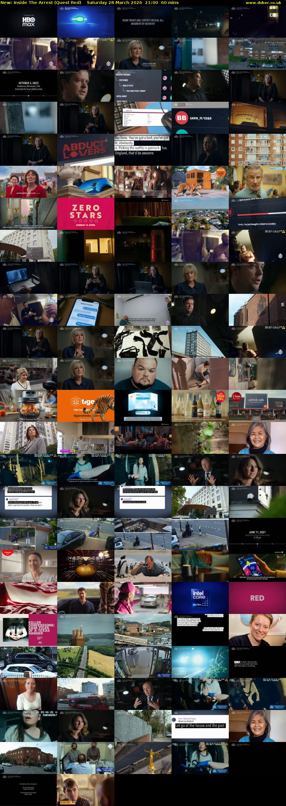 Inside The Arrest (Quest Red) Saturday 28 March 2026 21:00 - 22:00