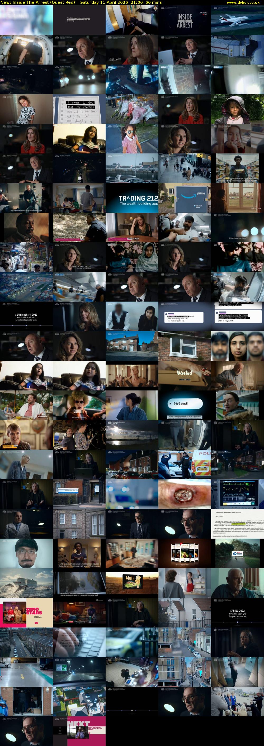 Inside The Arrest (Quest Red) Saturday 11 April 2026 21:00 - 22:00