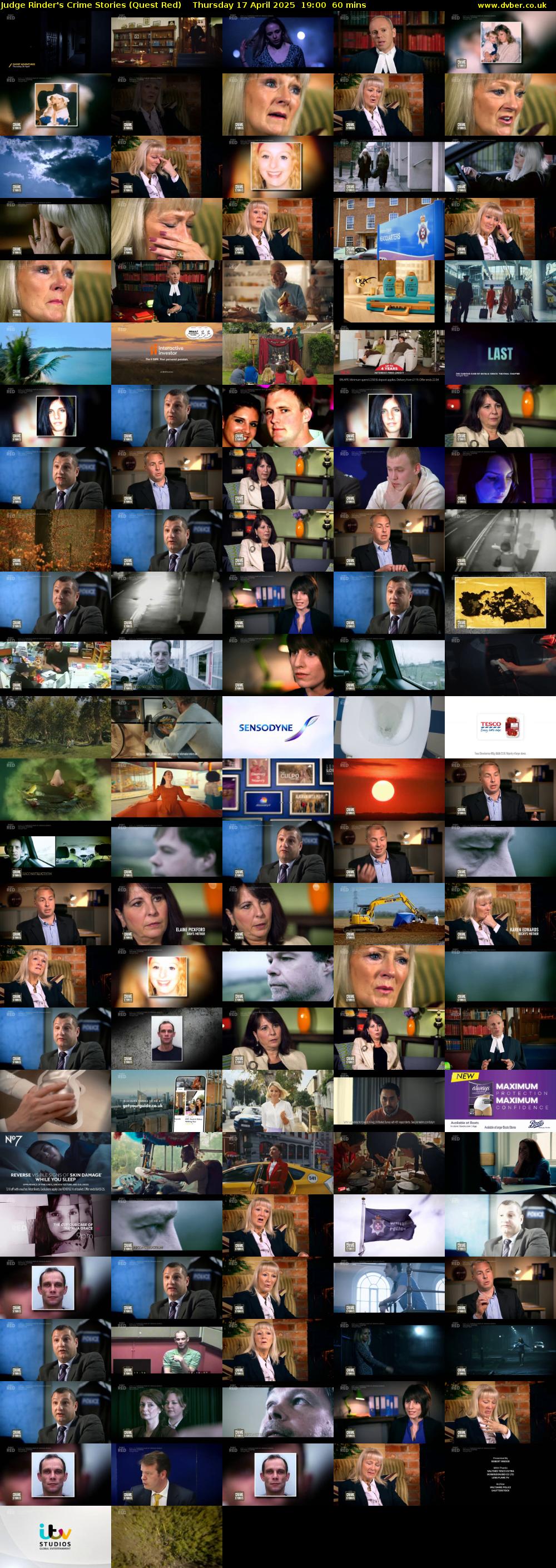 Judge Rinder's Crime Stories (Quest Red) Thursday 17 April 2025 19:00 - 20:00