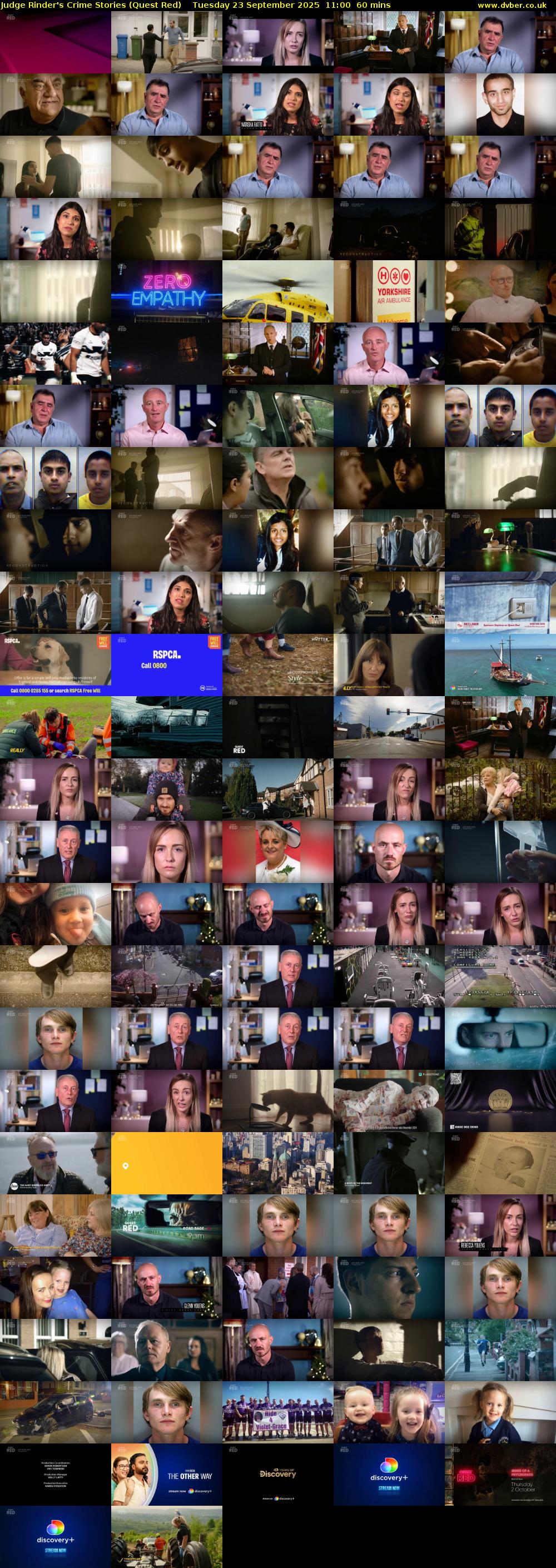 Judge Rinder's Crime Stories (Quest Red) Tuesday 23 September 2025 11:00 - 12:00