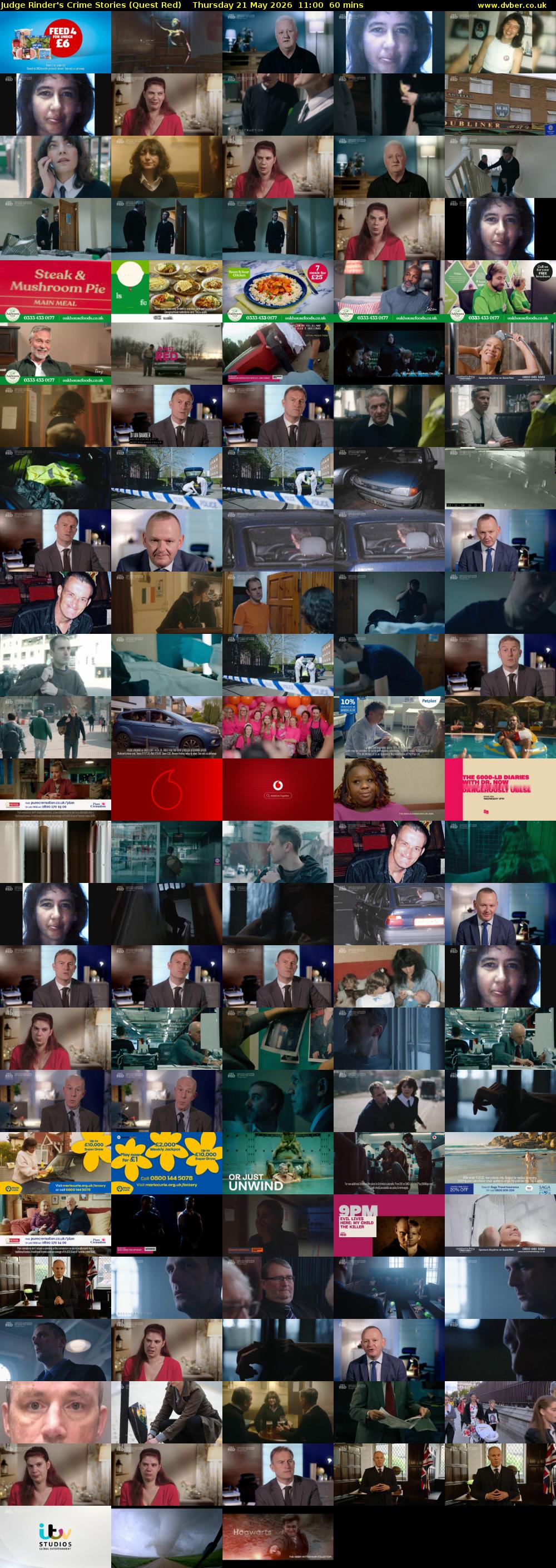 Judge Rinder's Crime Stories (Quest Red) Thursday 21 May 2026 11:00 - 12:00