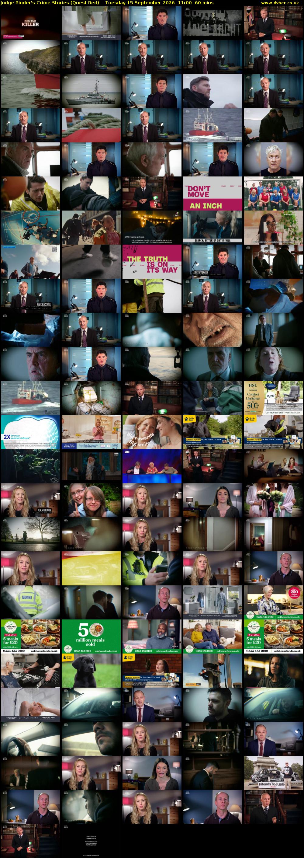 Judge Rinder's Crime Stories (Quest Red) Tuesday 15 September 2026 11:00 - 12:00