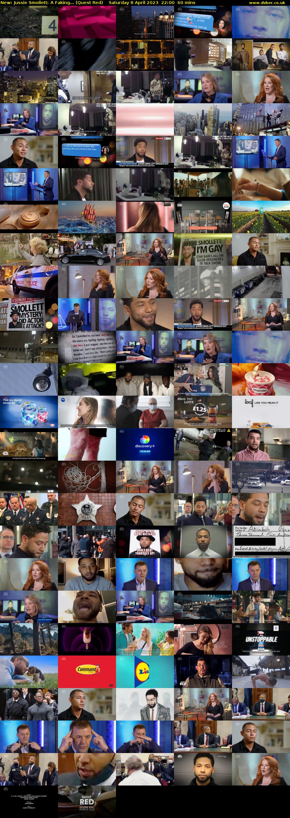 Jussie Smollett: A Faking... (Quest Red) Saturday 8 April 2023 22:00 - 23:00