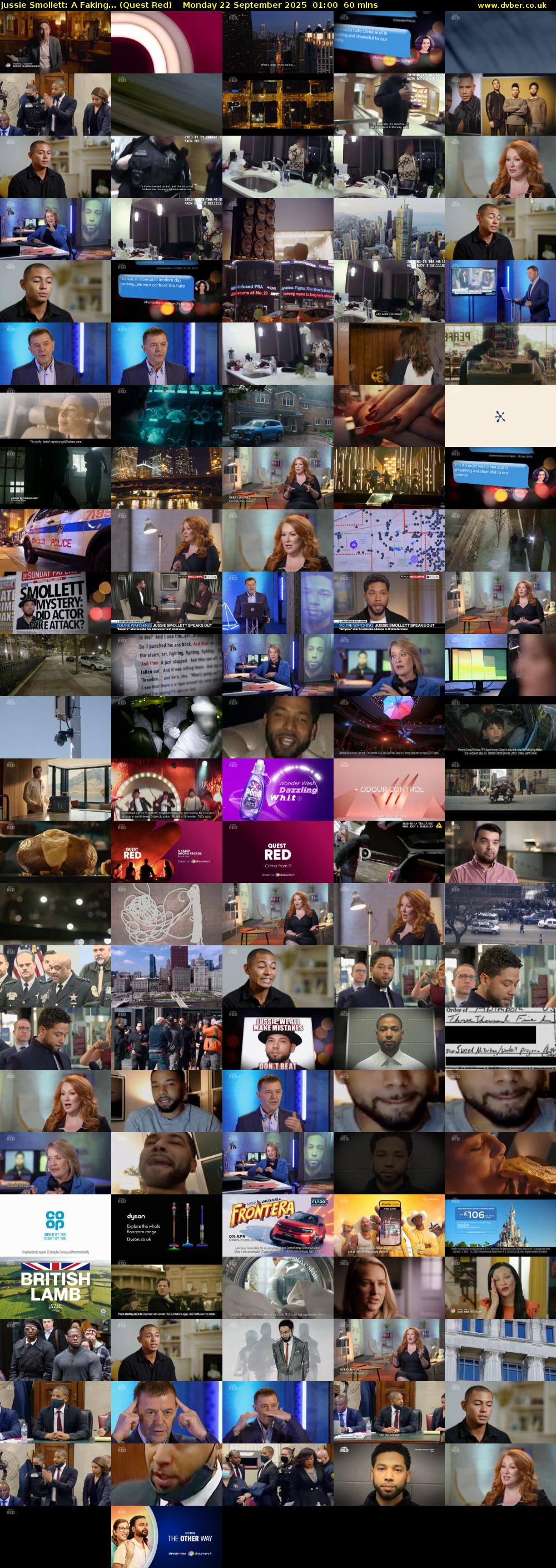 Jussie Smollett: A Faking... (Quest Red) Monday 22 September 2025 01:00 - 02:00