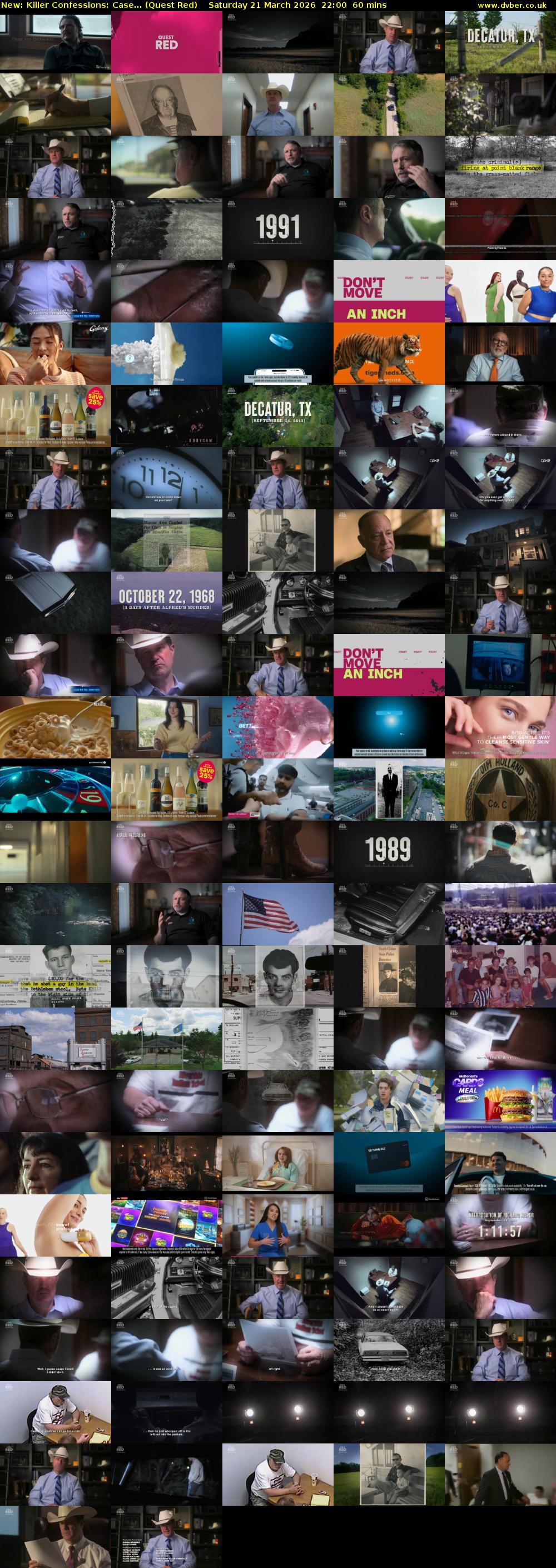 Killer Confessions: Case... (Quest Red) Saturday 21 March 2026 22:00 - 23:00