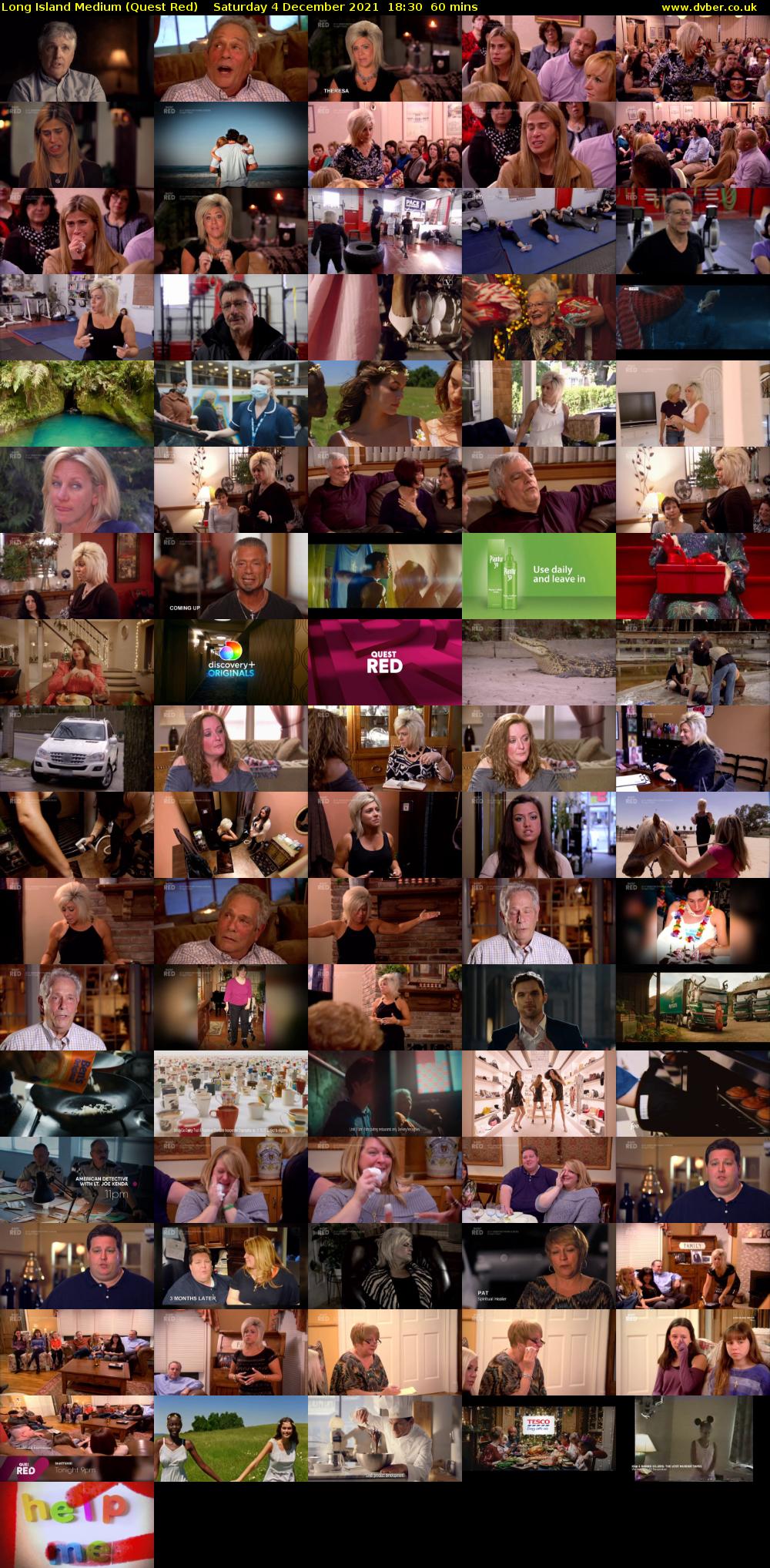 Long Island Medium (Quest Red) Saturday 4 December 2021 18:30 - 19:30