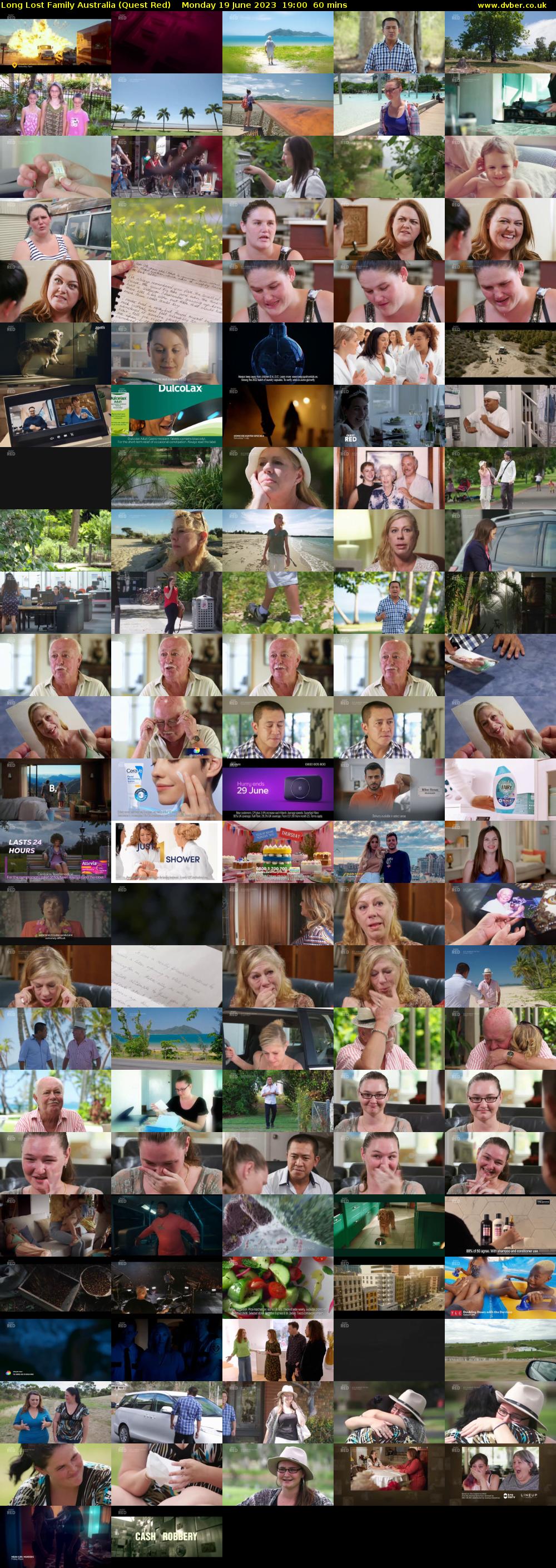 Long Lost Family Australia (Quest Red) Monday 19 June 2023 19:00 - 20:00