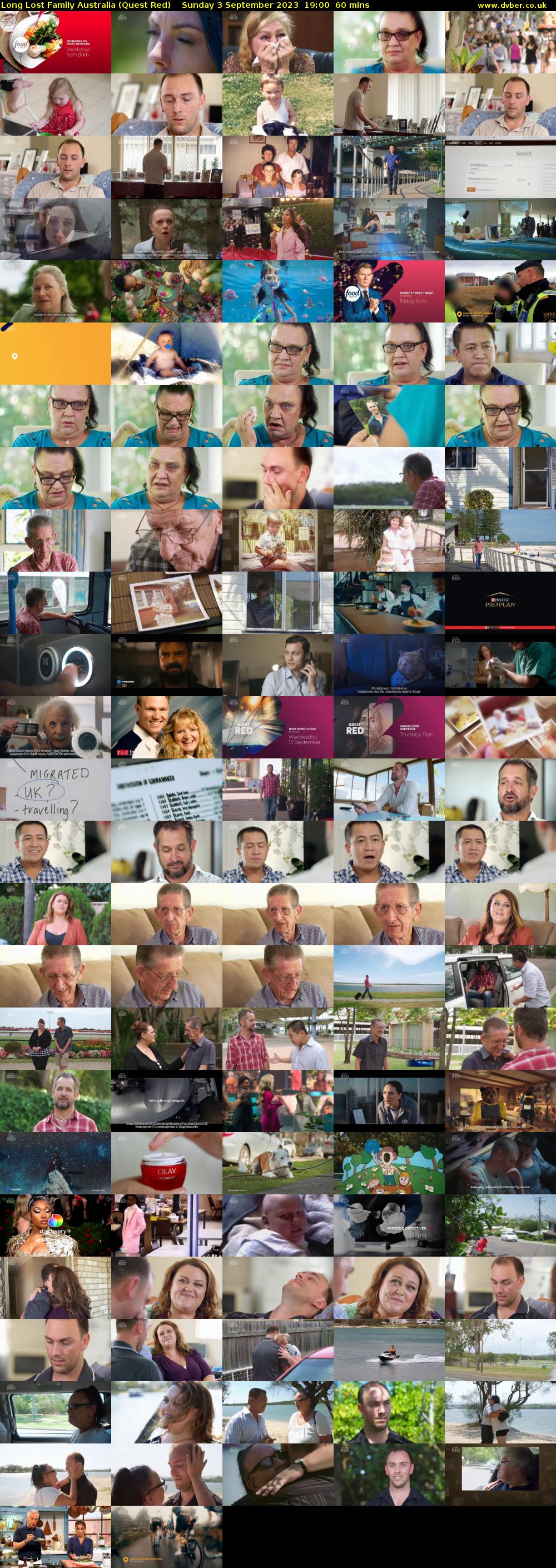 Long Lost Family Australia (Quest Red) Sunday 3 September 2023 19:00 - 20:00
