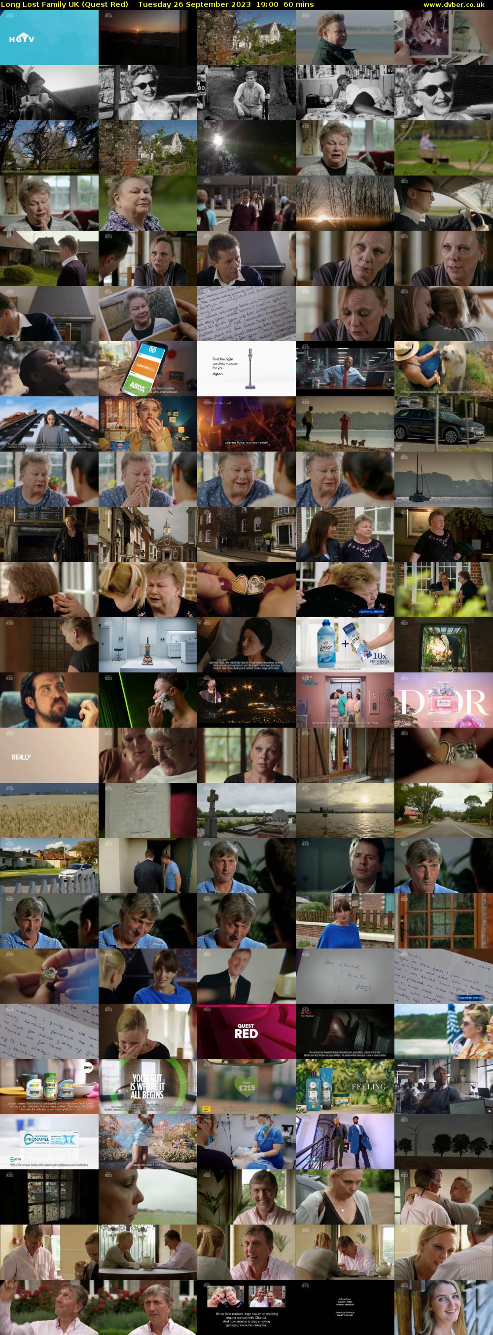 Long Lost Family UK (Quest Red) Tuesday 26 September 2023 19:00 - 20:00