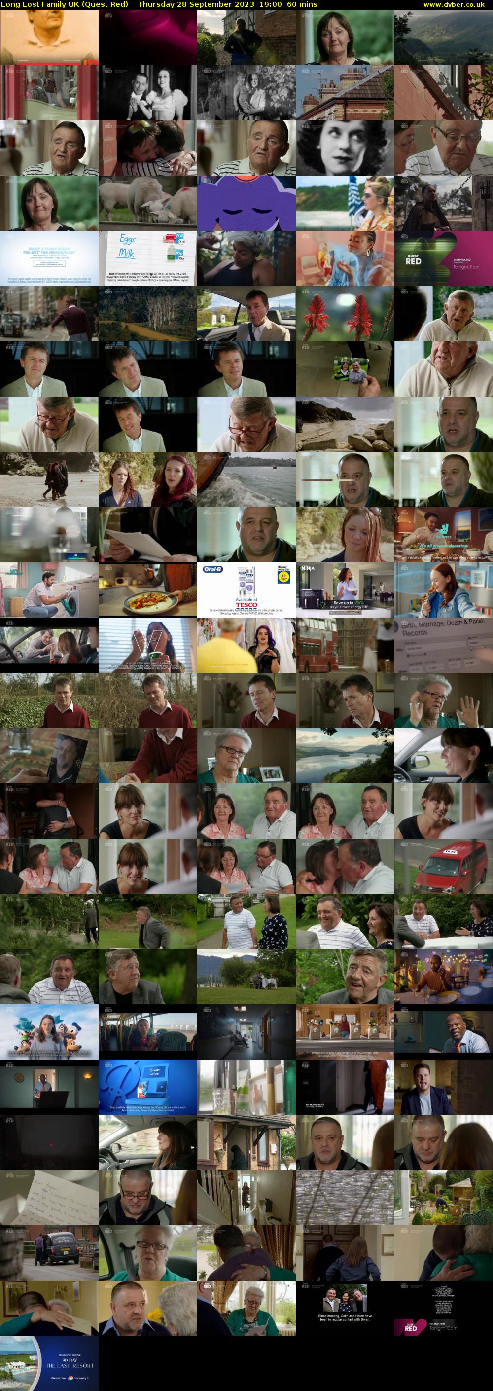 Long Lost Family UK (Quest Red) Thursday 28 September 2023 19:00 - 20:00