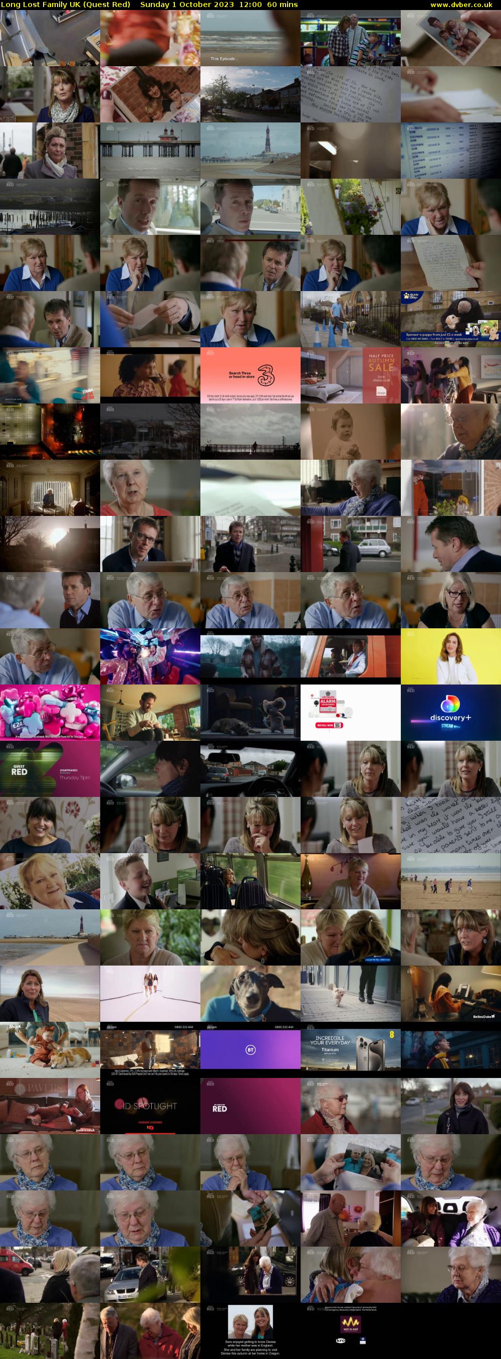 Long Lost Family UK (Quest Red) Sunday 1 October 2023 12:00 - 13:00