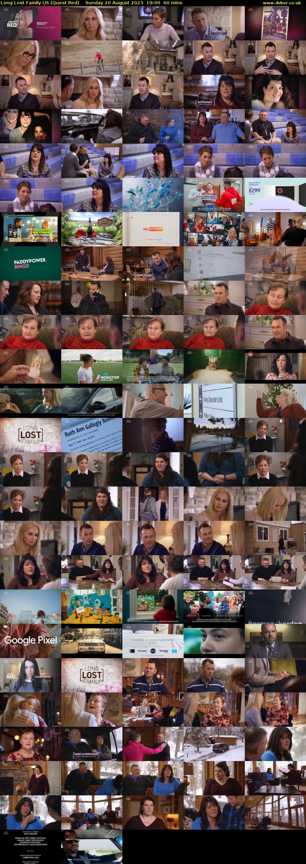 Long Lost Family US (Quest Red) Sunday 20 August 2023 19:00 - 20:00