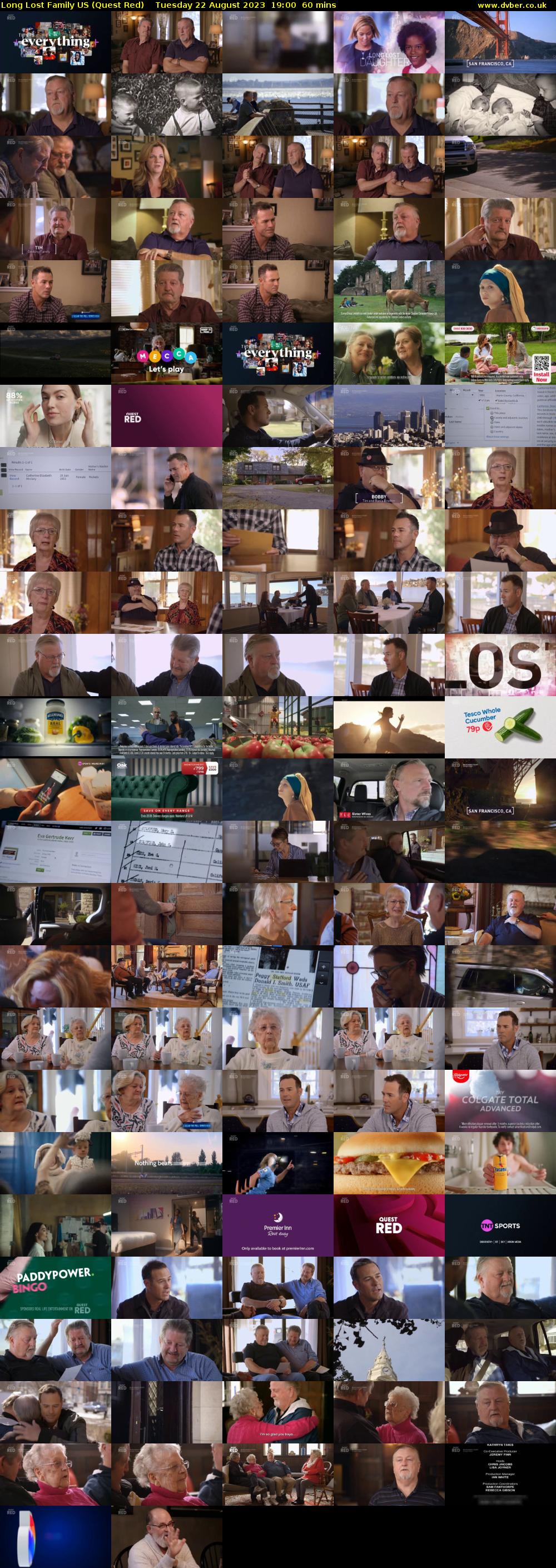 Long Lost Family US (Quest Red) Tuesday 22 August 2023 19:00 - 20:00