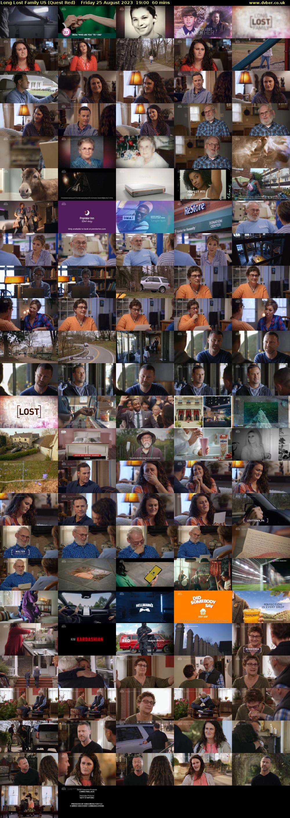 Long Lost Family US (Quest Red) Friday 25 August 2023 19:00 - 20:00