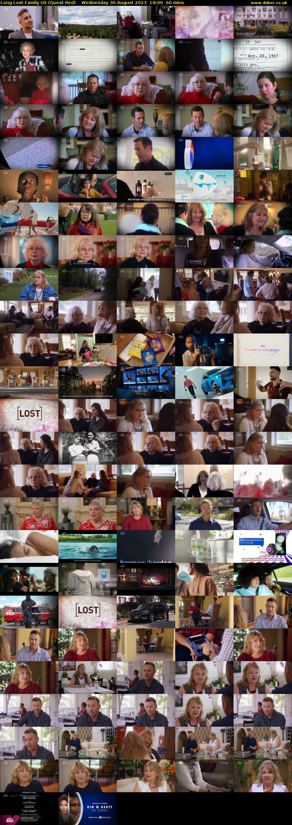 Long Lost Family US (Quest Red) Wednesday 30 August 2023 19:00 - 20:00