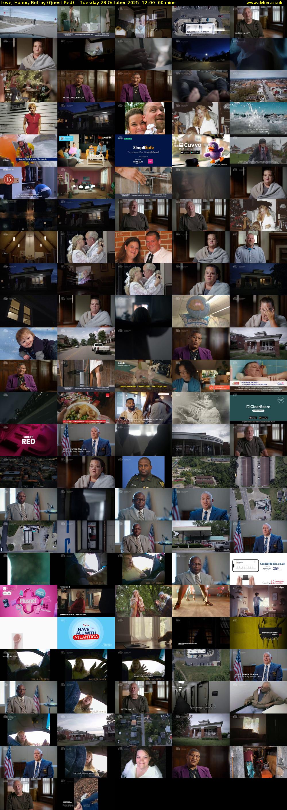 Love, Honor, Betray (Quest Red) Tuesday 28 October 2025 12:00 - 13:00