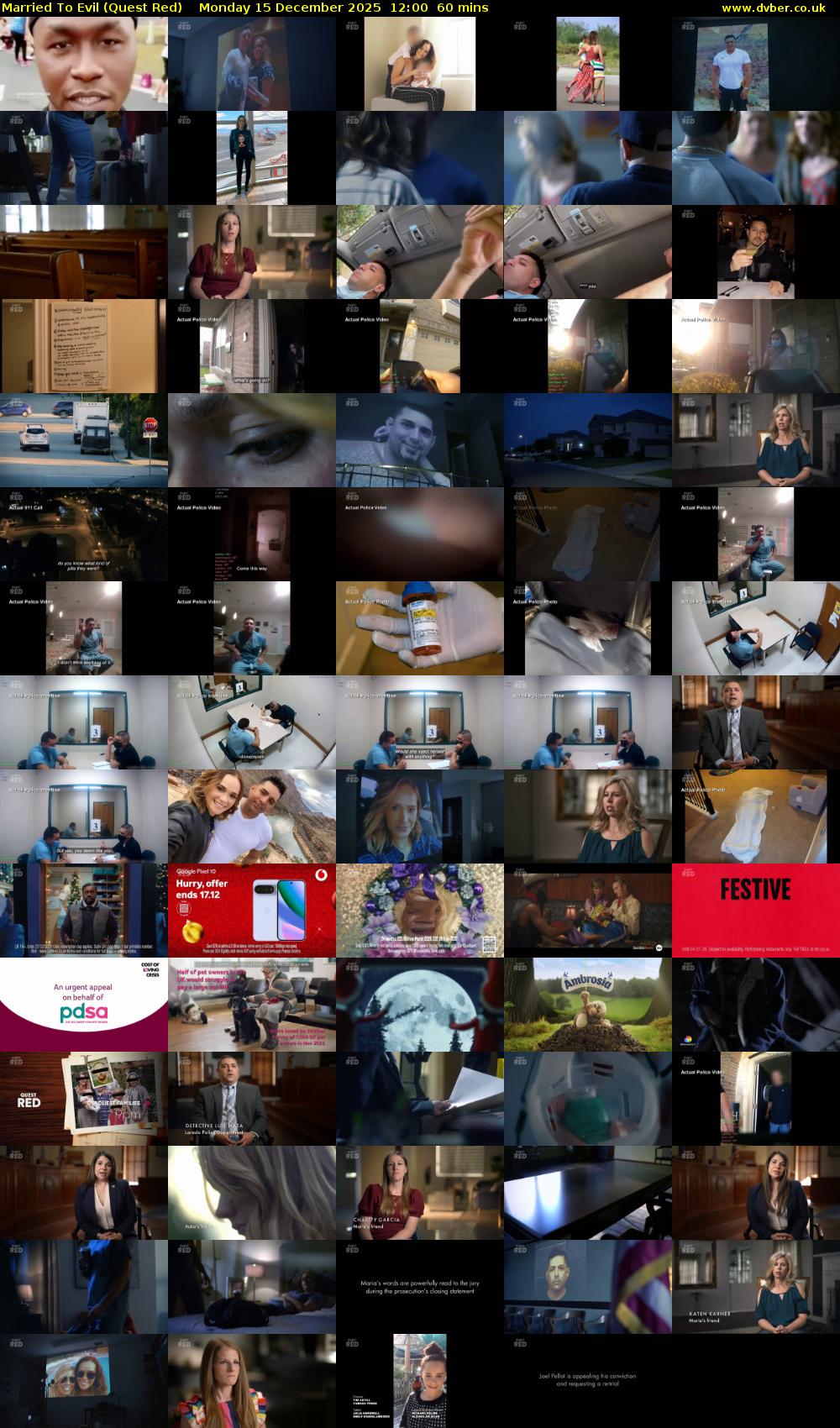 Married To Evil (Quest Red) Monday 15 December 2025 12:00 - 13:00