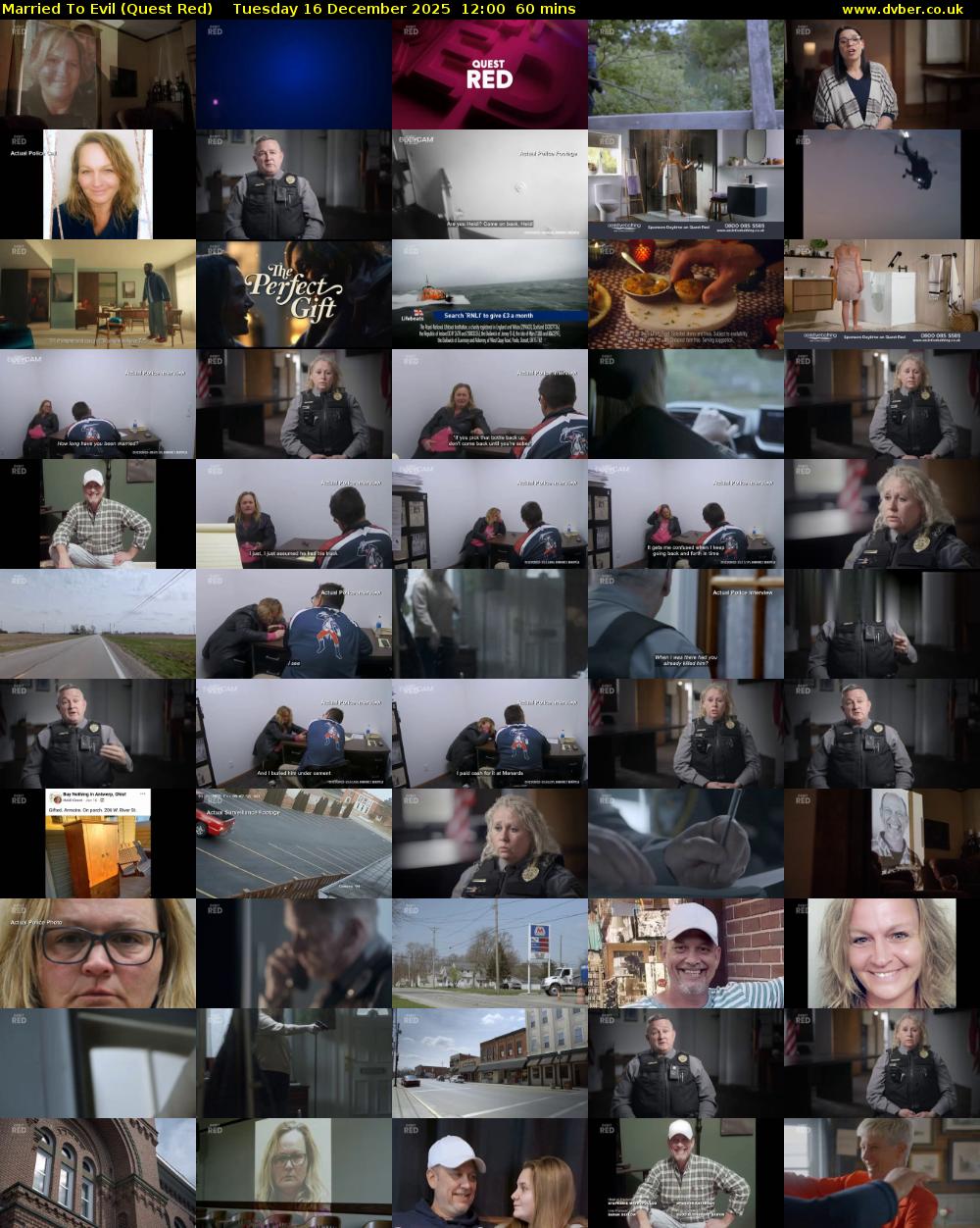 Married To Evil (Quest Red) Tuesday 16 December 2025 12:00 - 13:00