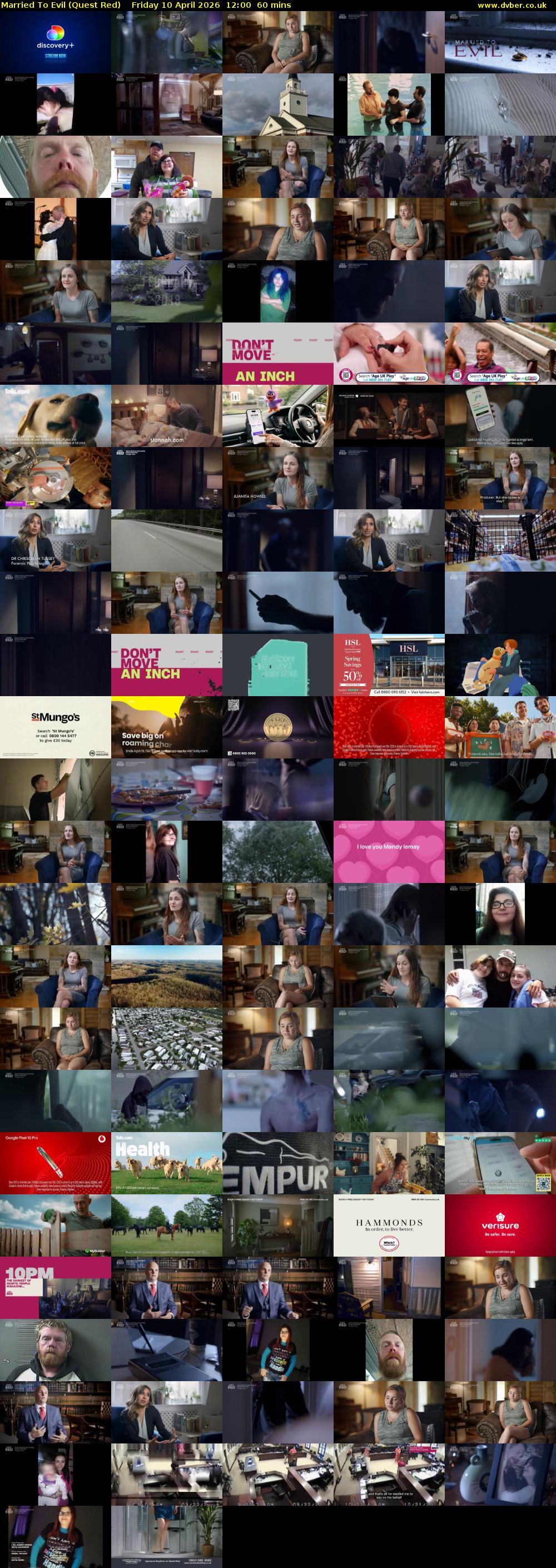 Married To Evil (Quest Red) Friday 10 April 2026 12:00 - 13:00