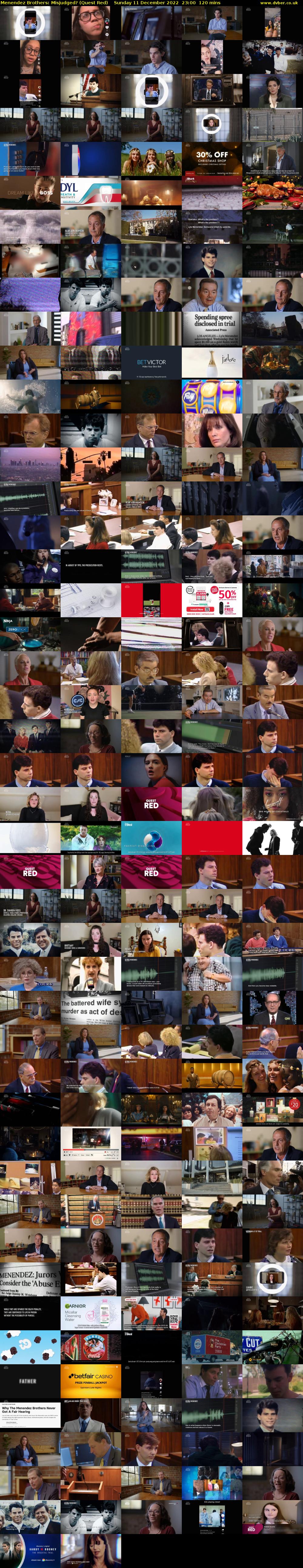 Menendez Brothers: Misjudged? (Quest Red) Sunday 11 December 2022 23:00 - 01:00