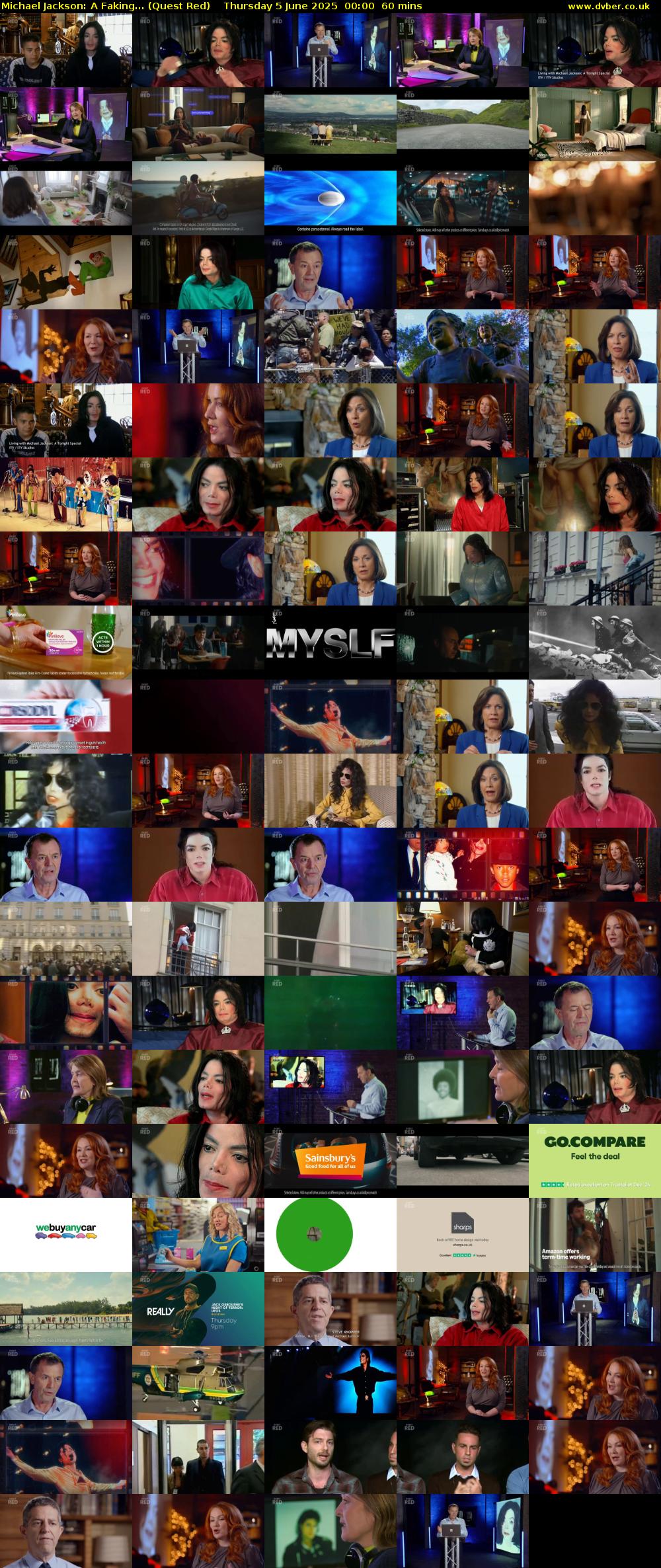 Michael Jackson: A Faking... (Quest Red) Thursday 5 June 2025 00:00 - 01:00