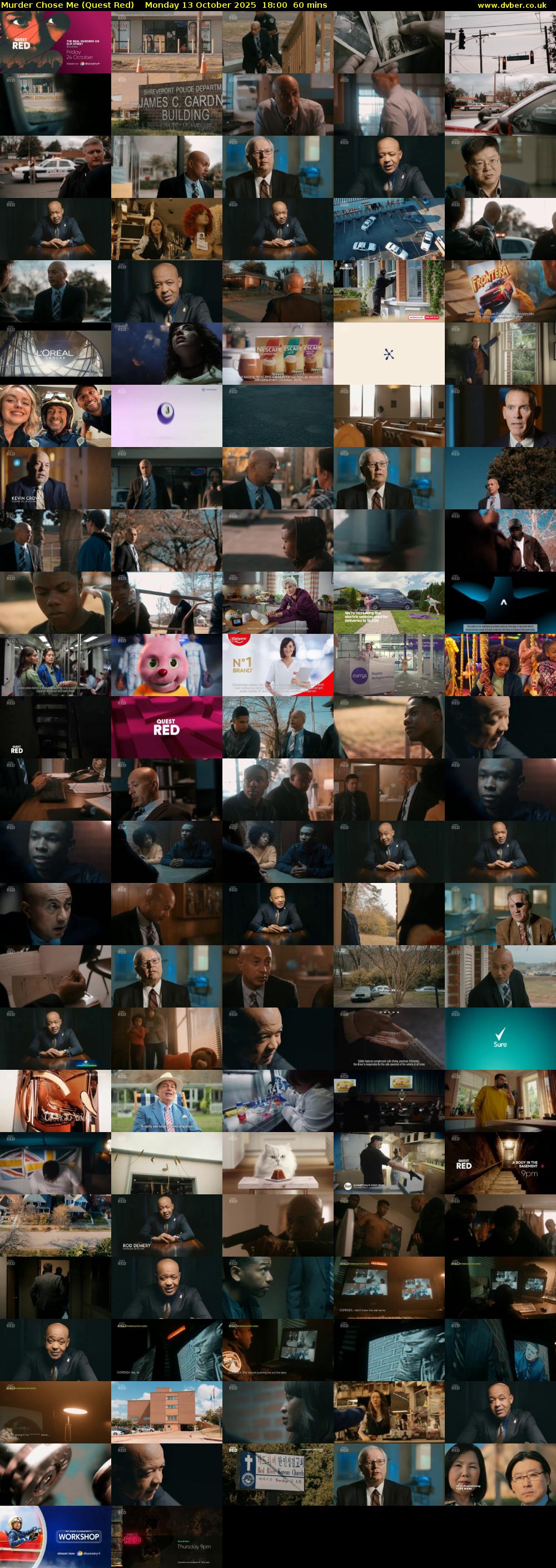 Murder Chose Me (Quest Red) Monday 13 October 2025 18:00 - 19:00