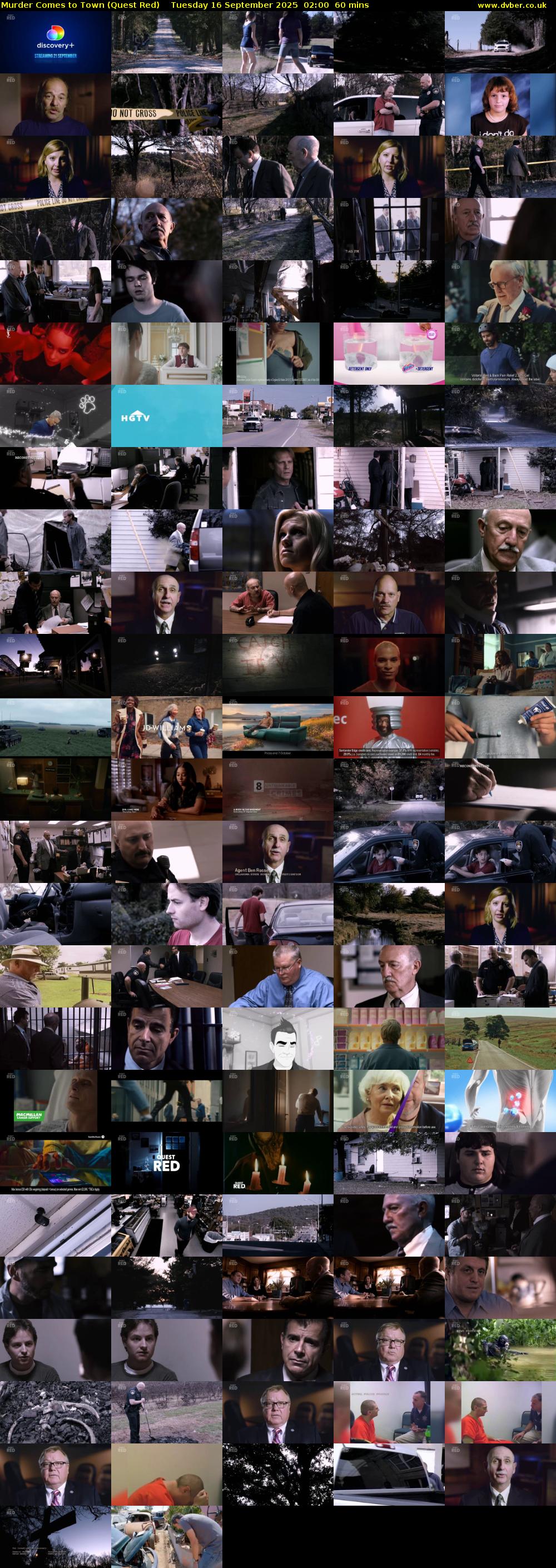 Murder Comes to Town (Quest Red) Tuesday 16 September 2025 02:00 - 03:00