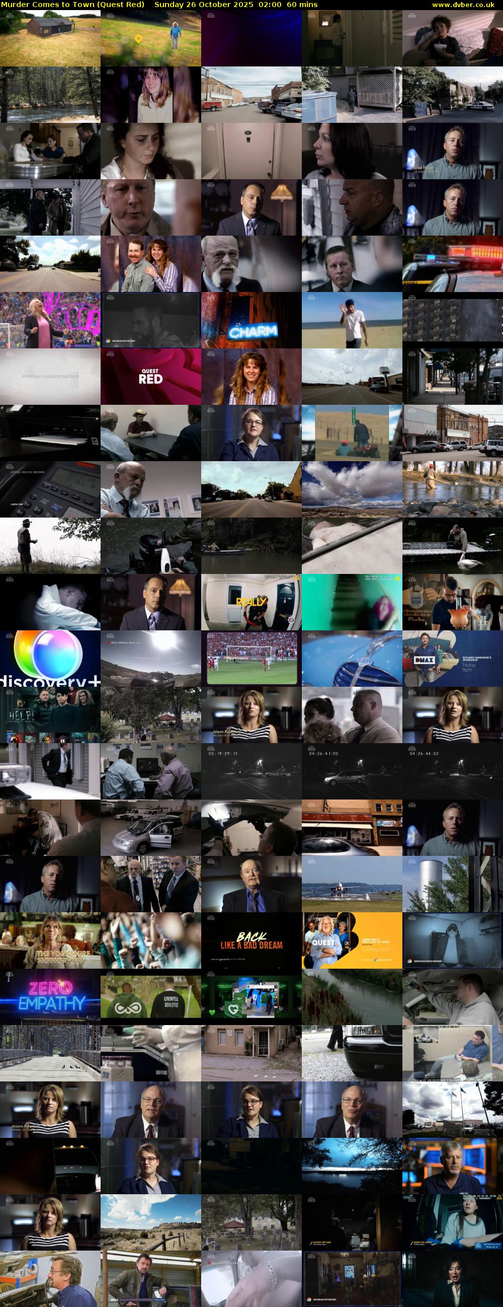 Murder Comes to Town (Quest Red) Sunday 26 October 2025 02:00 - 03:00