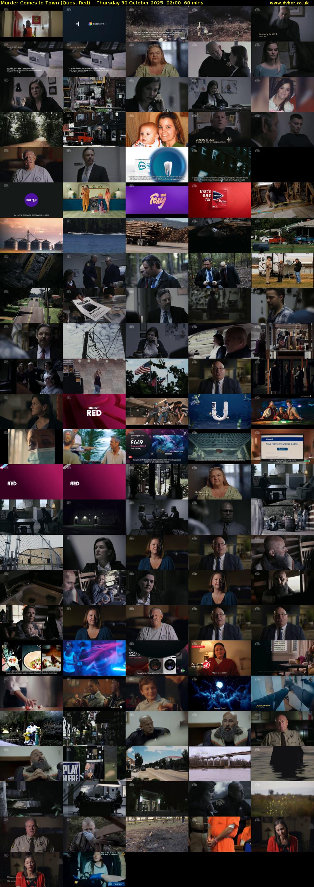 Murder Comes to Town (Quest Red) Thursday 30 October 2025 02:00 - 03:00