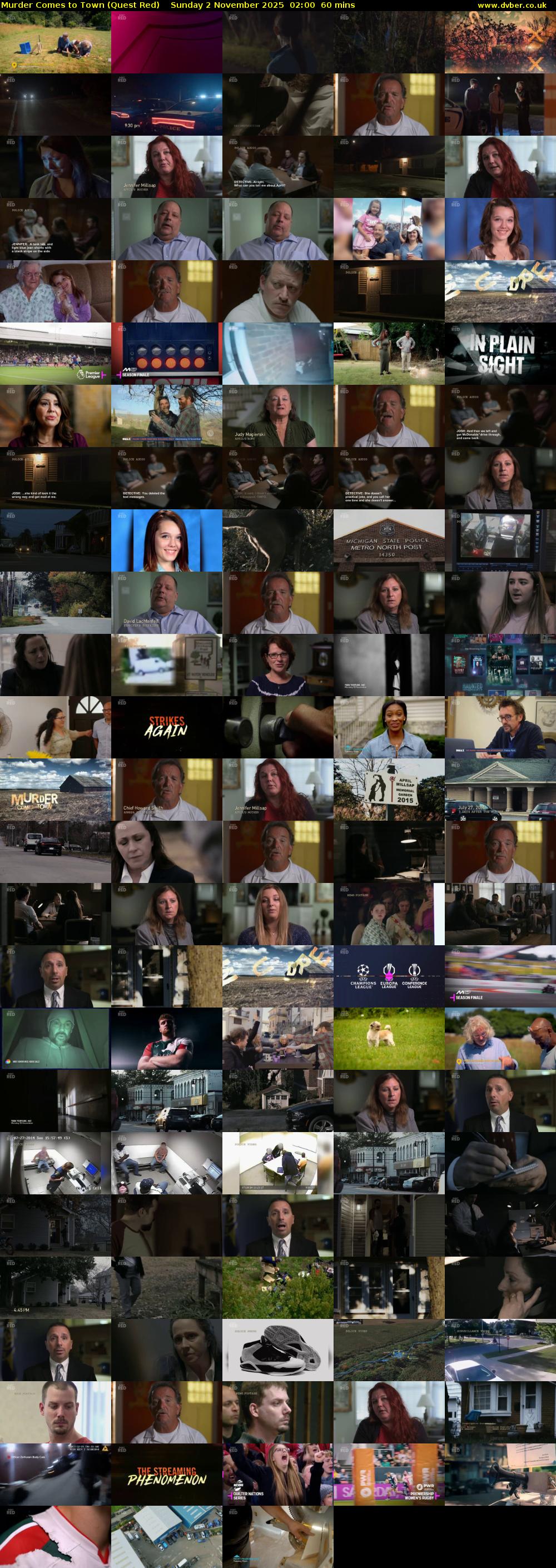 Murder Comes to Town (Quest Red) Sunday 2 November 2025 02:00 - 03:00