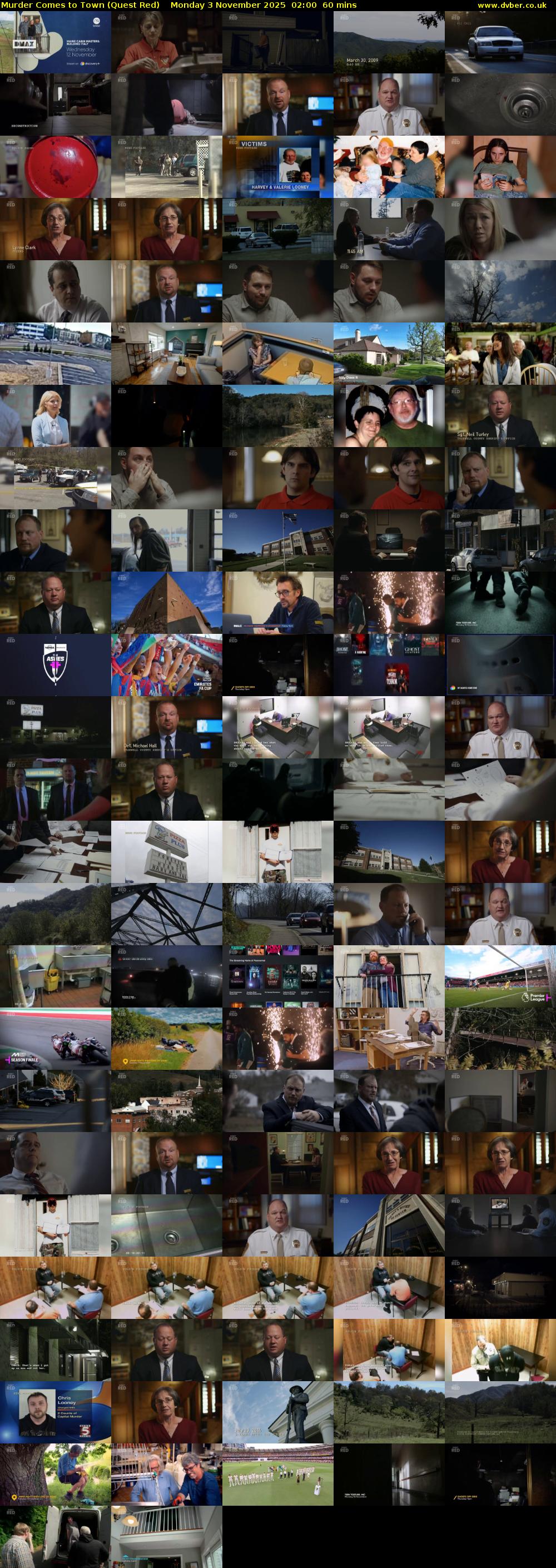 Murder Comes to Town (Quest Red) Monday 3 November 2025 02:00 - 03:00