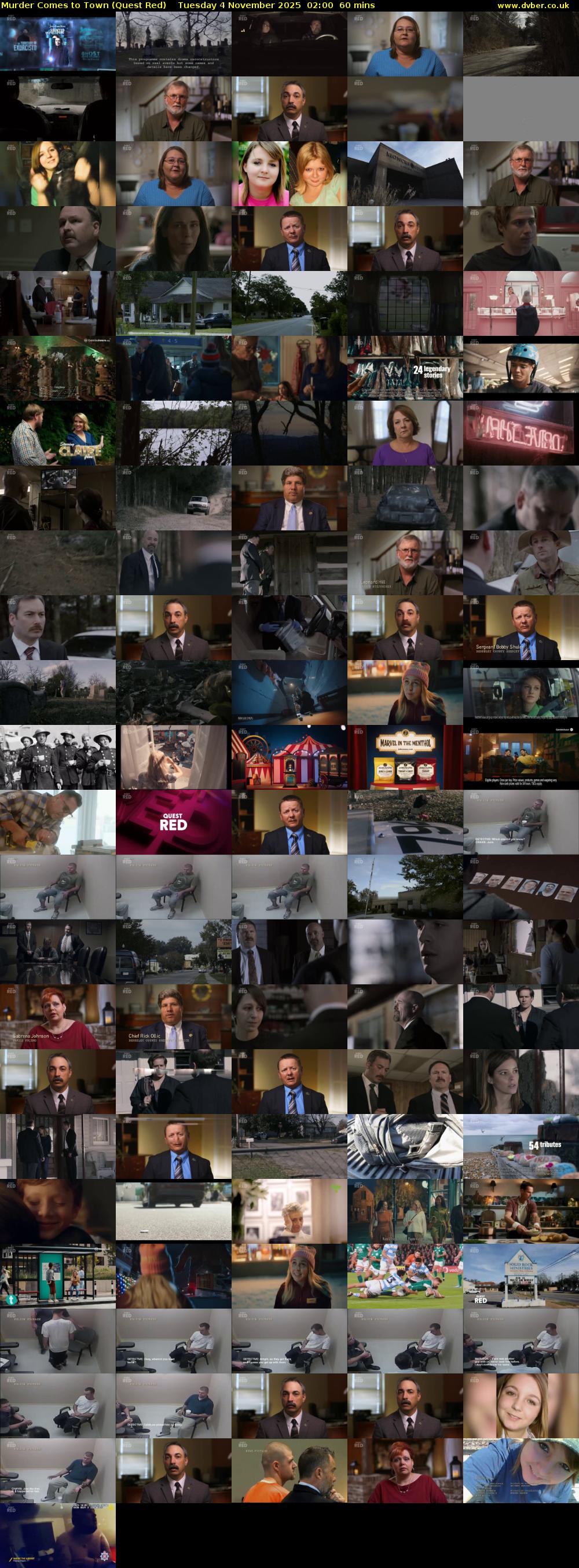 Murder Comes to Town (Quest Red) Tuesday 4 November 2025 02:00 - 03:00