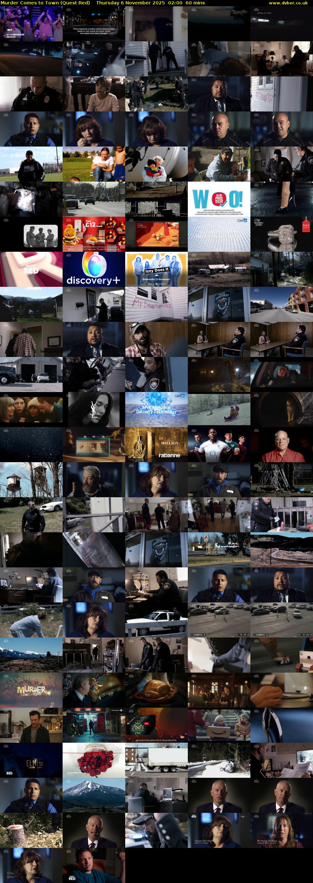 Murder Comes to Town (Quest Red) Thursday 6 November 2025 02:00 - 03:00