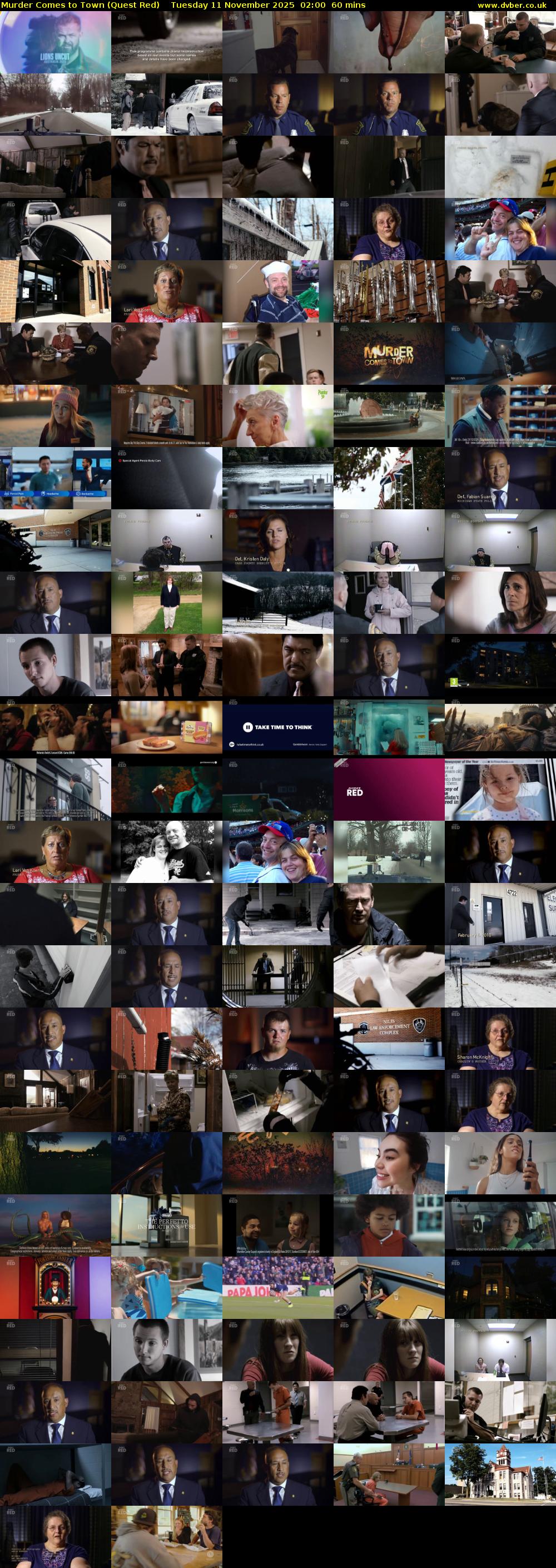 Murder Comes to Town (Quest Red) Tuesday 11 November 2025 02:00 - 03:00