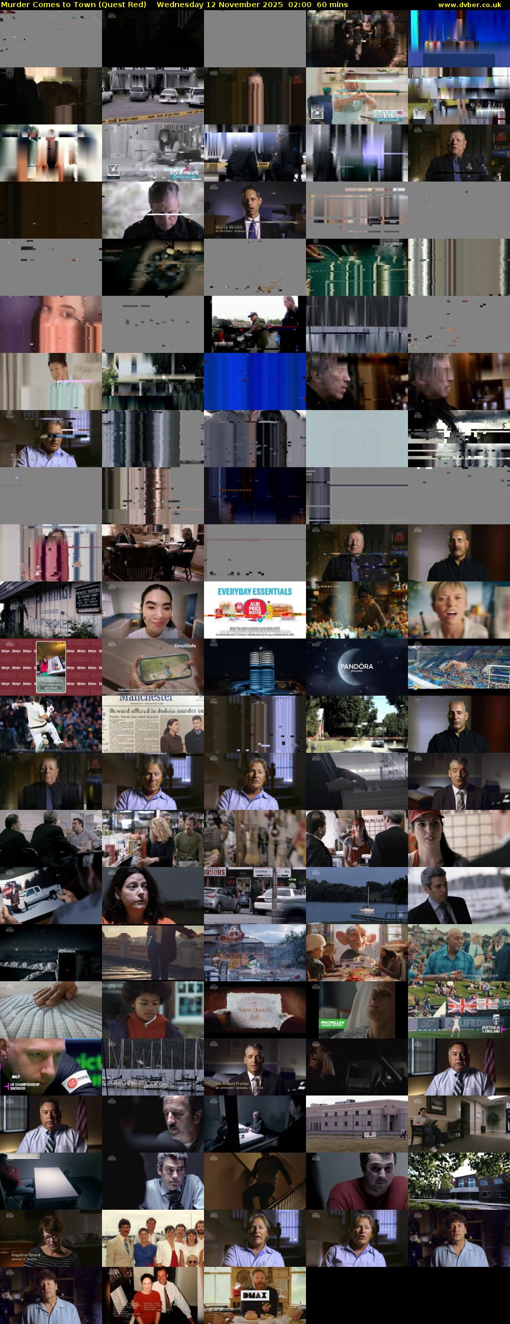 Murder Comes to Town (Quest Red) Wednesday 12 November 2025 02:00 - 03:00