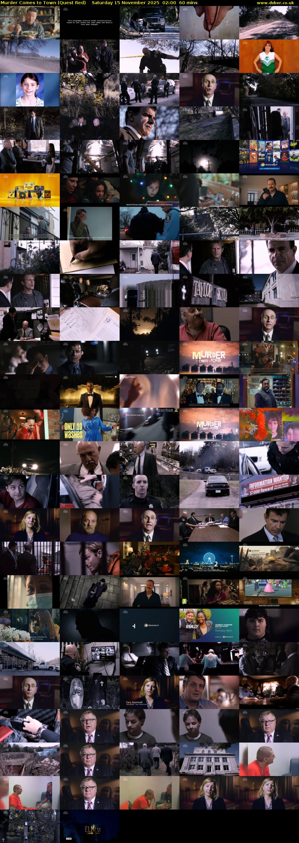 Murder Comes to Town (Quest Red) Saturday 15 November 2025 02:00 - 03:00