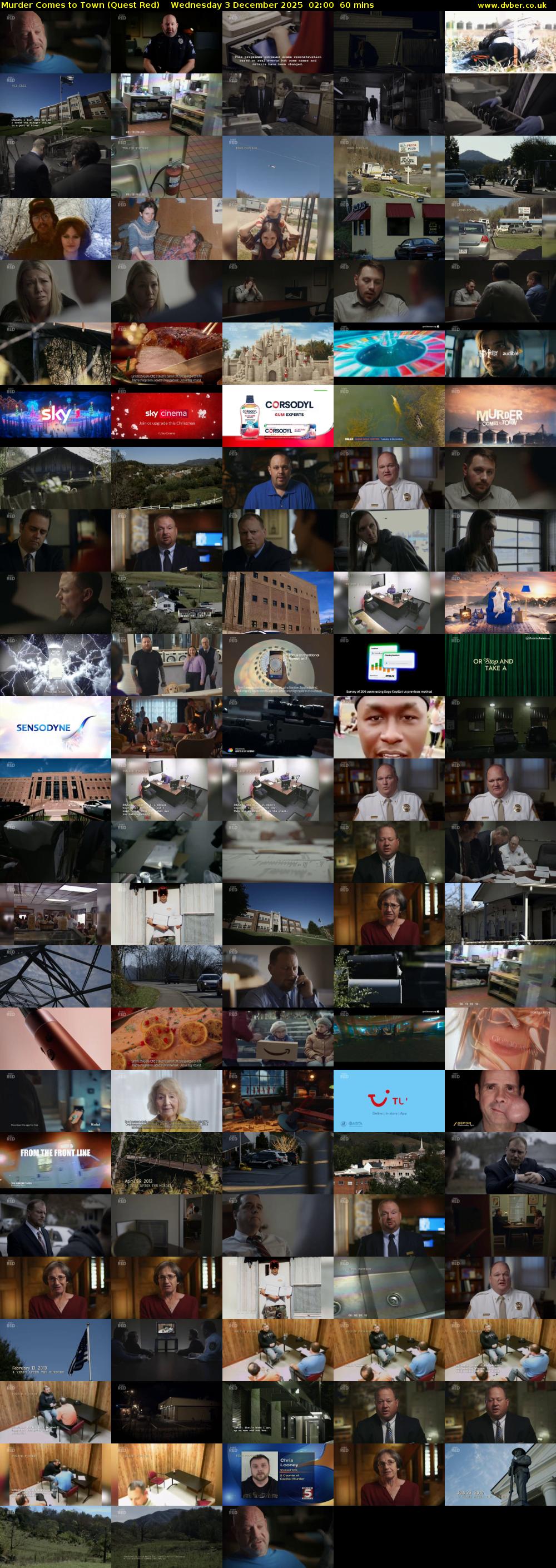 Murder Comes to Town (Quest Red) Wednesday 3 December 2025 02:00 - 03:00