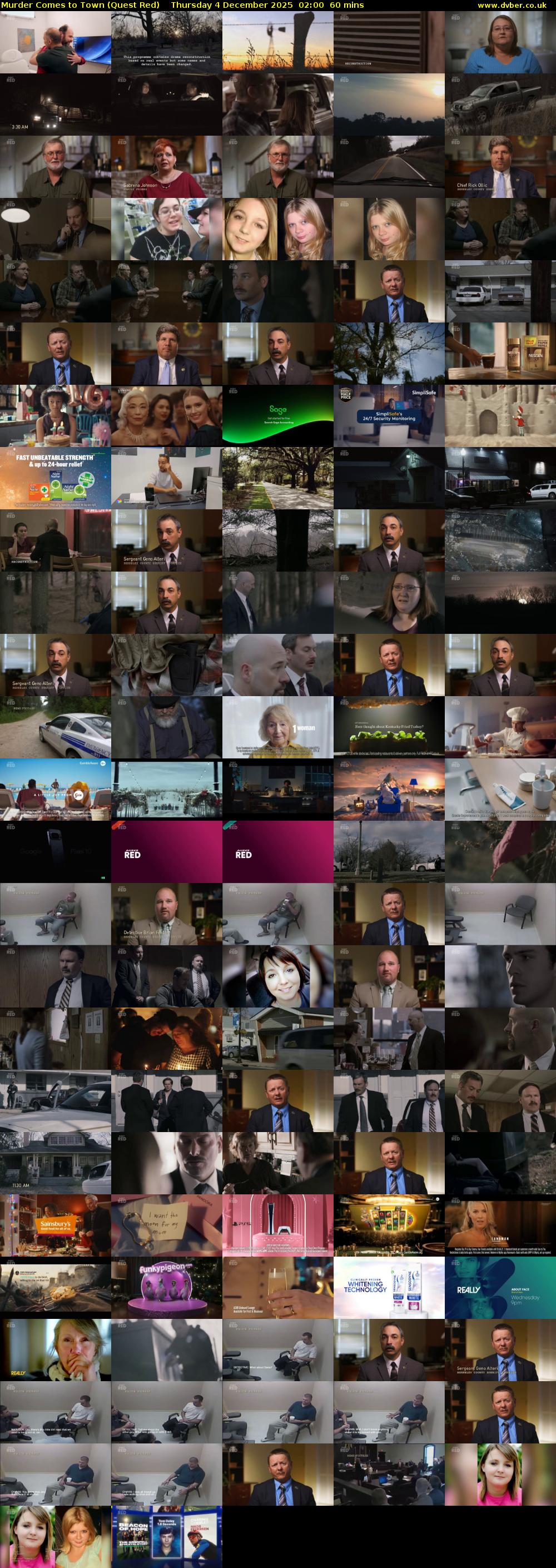 Murder Comes to Town (Quest Red) Thursday 4 December 2025 02:00 - 03:00