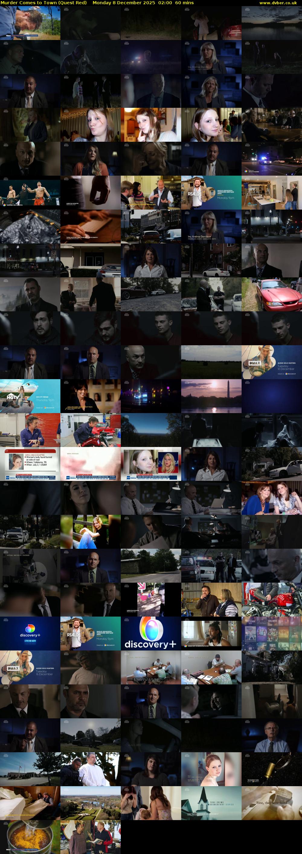 Murder Comes to Town (Quest Red) Monday 8 December 2025 02:00 - 03:00