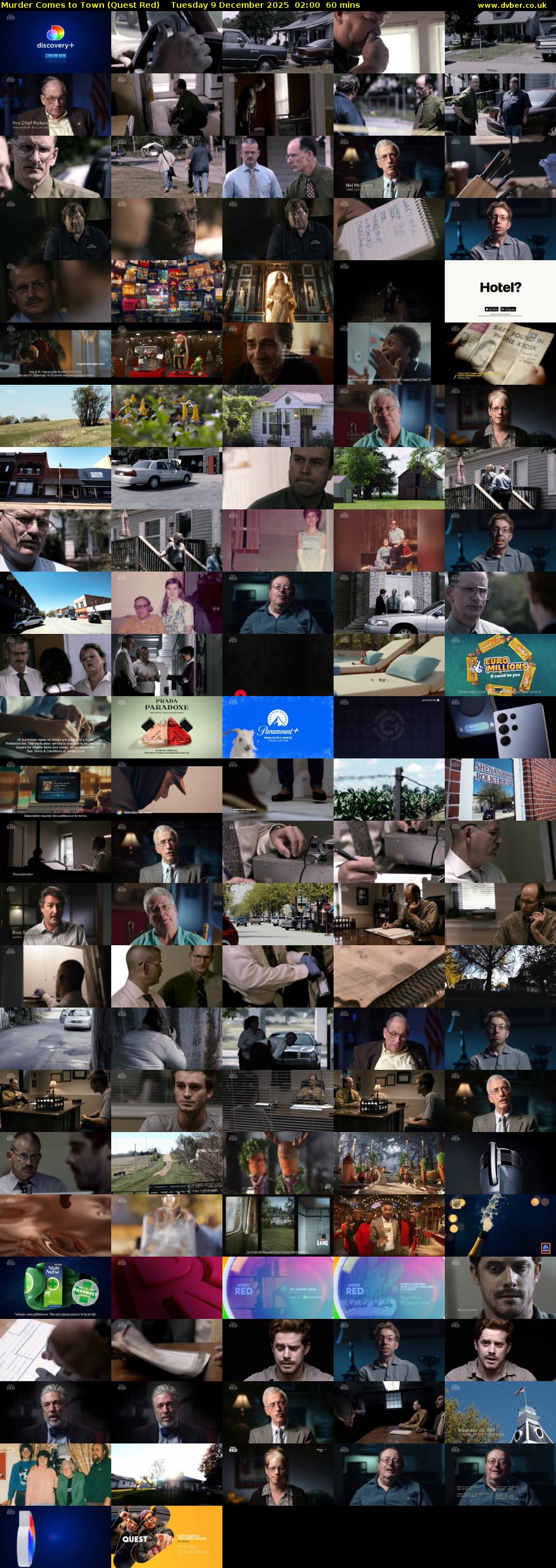 Murder Comes to Town (Quest Red) Tuesday 9 December 2025 02:00 - 03:00