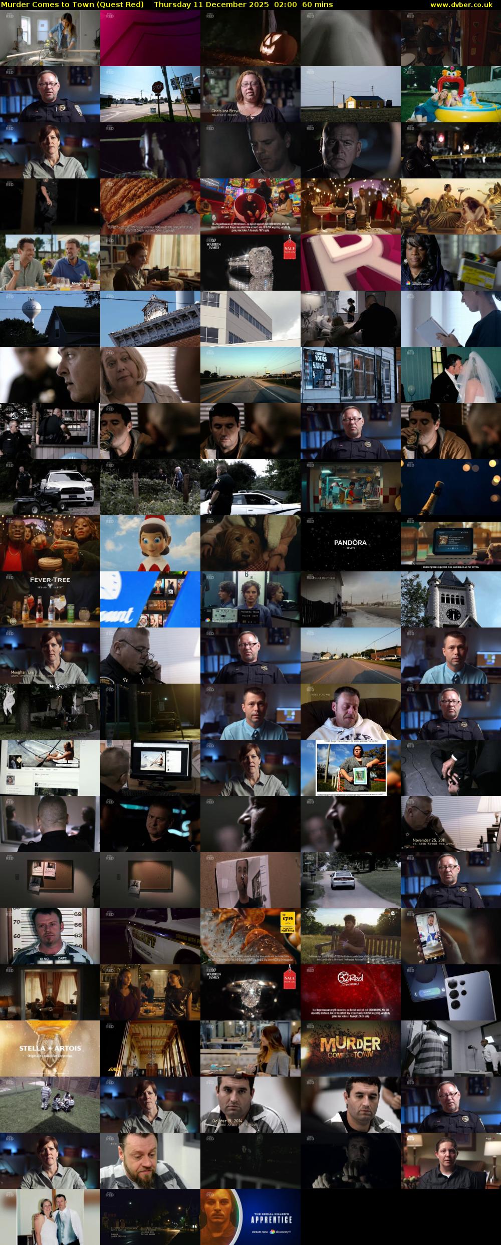 Murder Comes to Town (Quest Red) Thursday 11 December 2025 02:00 - 03:00