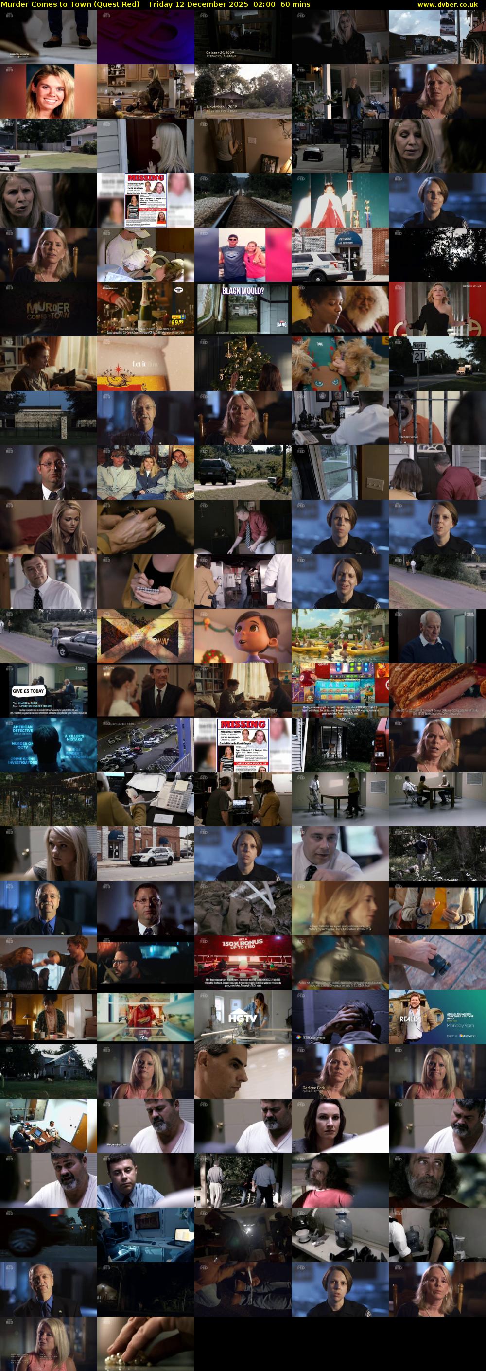 Murder Comes to Town (Quest Red) Friday 12 December 2025 02:00 - 03:00