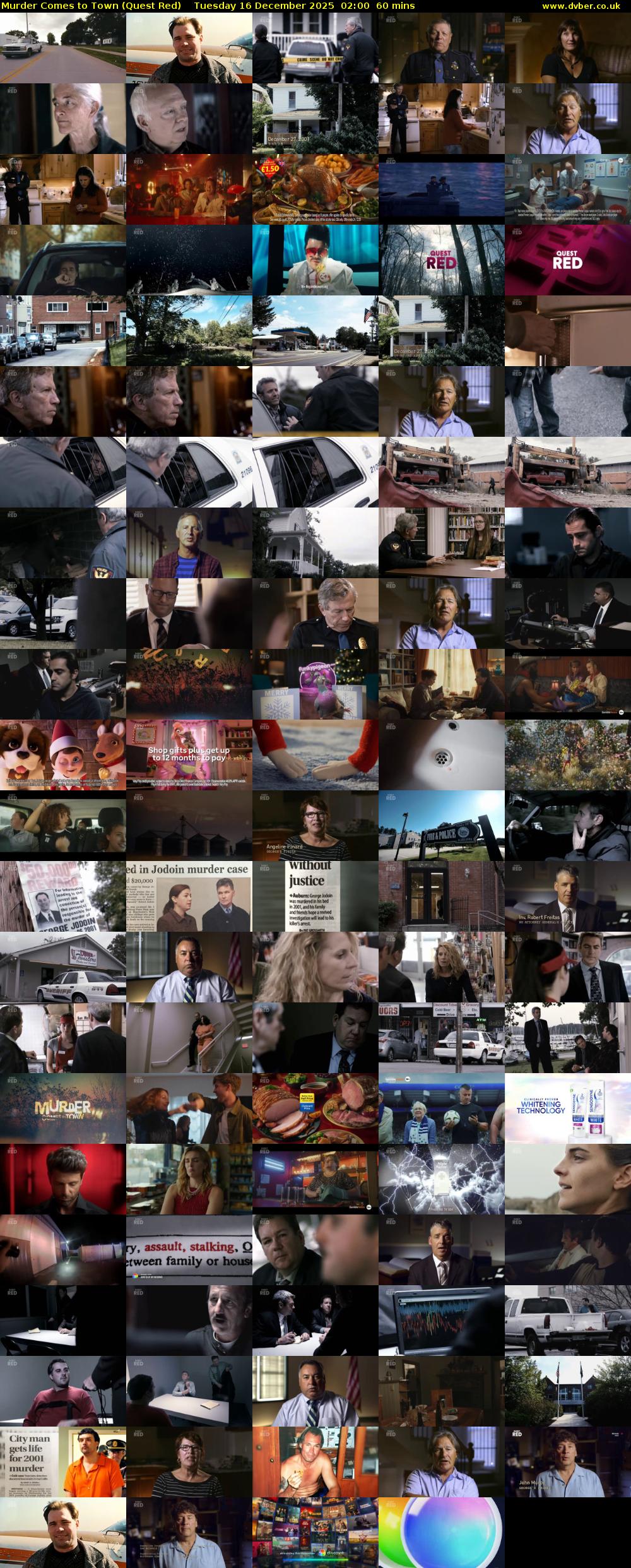 Murder Comes to Town (Quest Red) Tuesday 16 December 2025 02:00 - 03:00