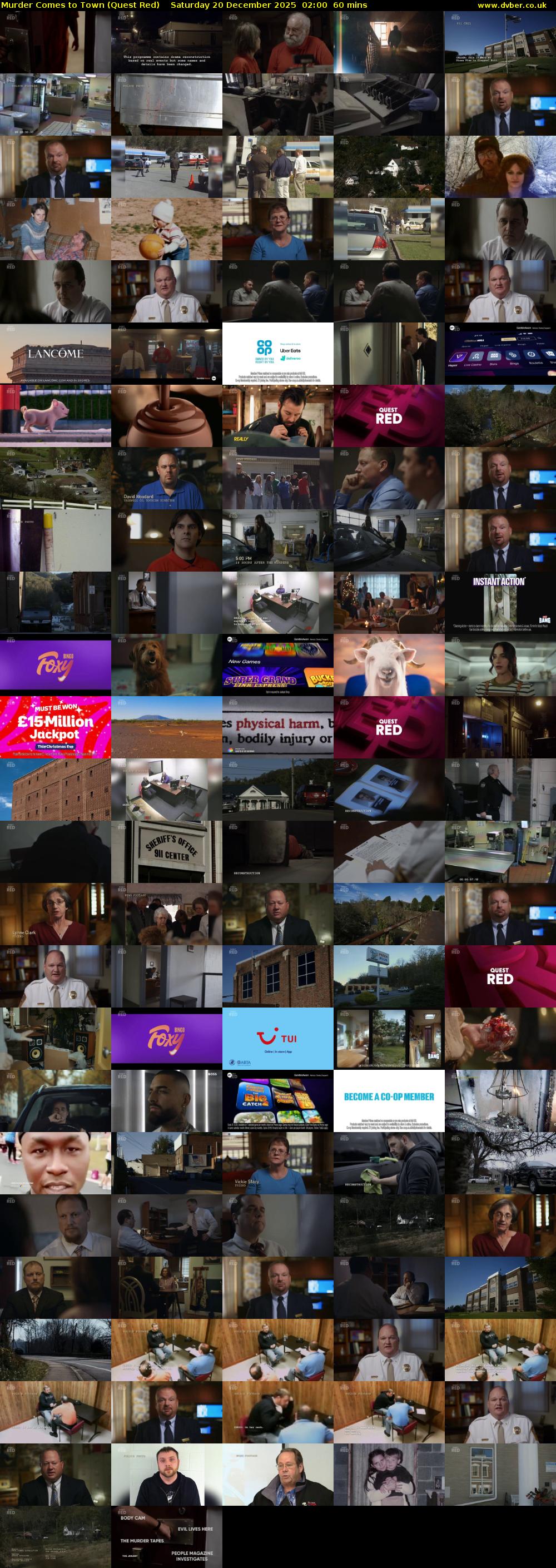 Murder Comes to Town (Quest Red) Saturday 20 December 2025 02:00 - 03:00