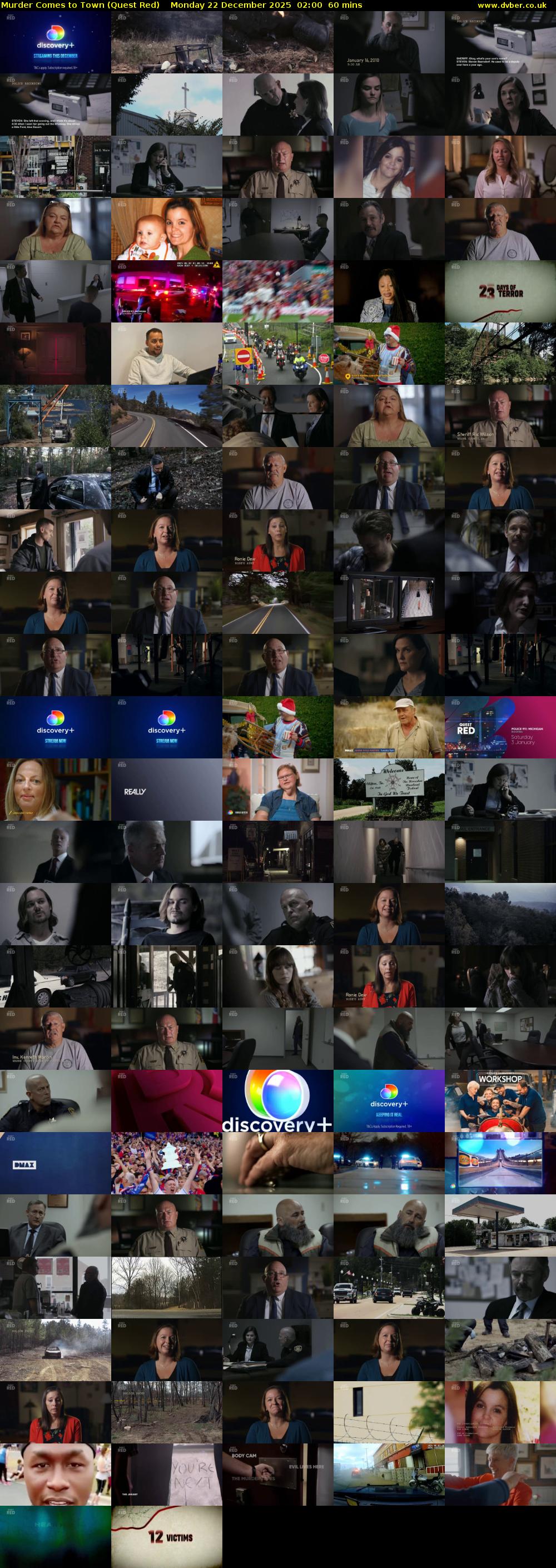 Murder Comes to Town (Quest Red) Monday 22 December 2025 02:00 - 03:00