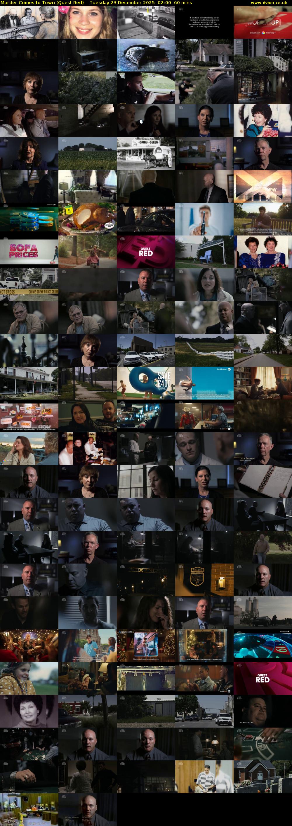 Murder Comes to Town (Quest Red) Tuesday 23 December 2025 02:00 - 03:00