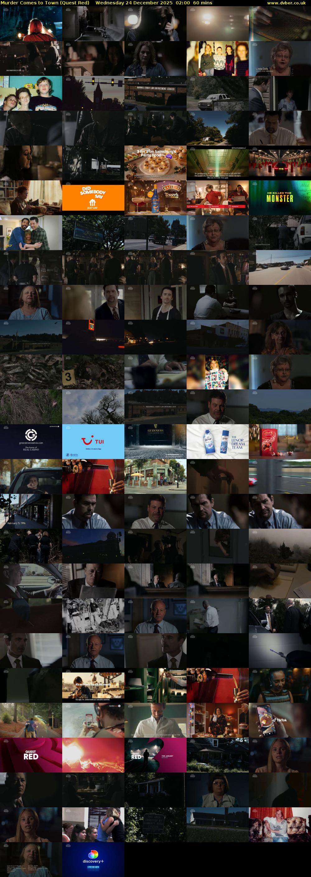 Murder Comes to Town (Quest Red) Wednesday 24 December 2025 02:00 - 03:00