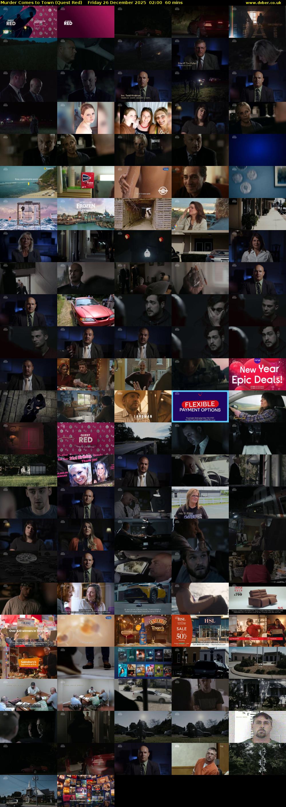 Murder Comes to Town (Quest Red) Friday 26 December 2025 02:00 - 03:00