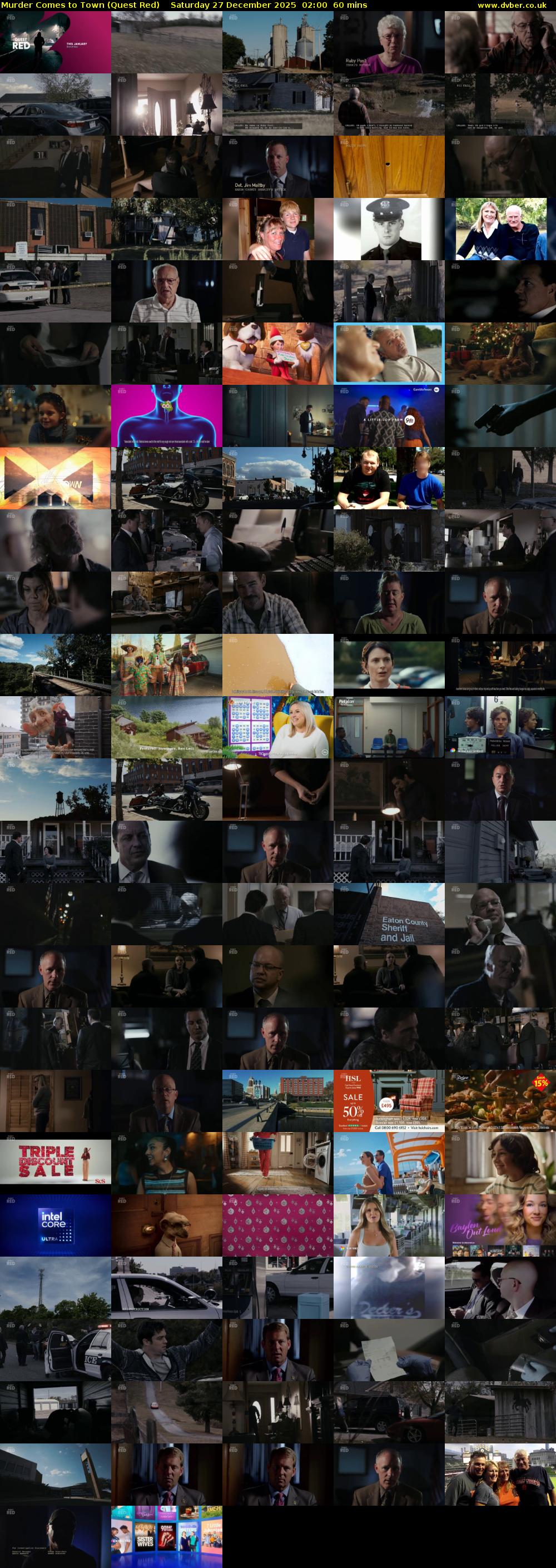 Murder Comes to Town (Quest Red) Saturday 27 December 2025 02:00 - 03:00