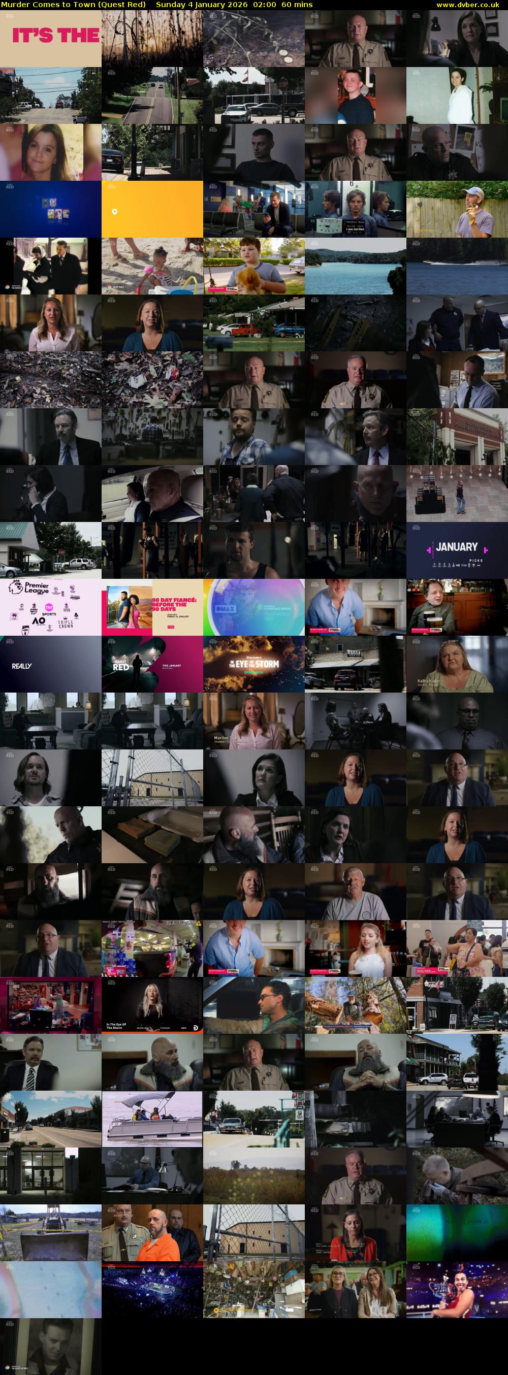 Murder Comes to Town (Quest Red) Sunday 4 January 2026 02:00 - 03:00